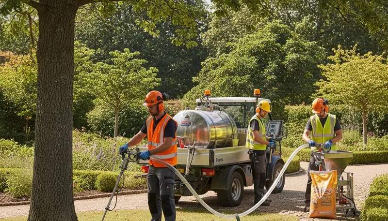 Tree fertilization service in Atlanta, GA promoting healthy trees for Arbor Tree Care