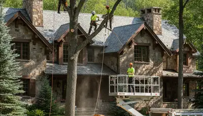 Atlanta tree service team providing professional tree removal and trimming for safe property care
